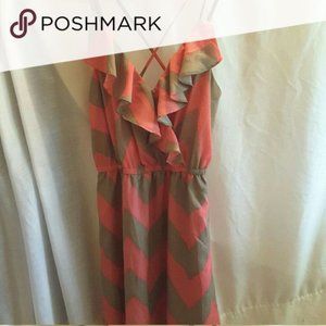 BCBGeneration Chevron Mini Dress XS